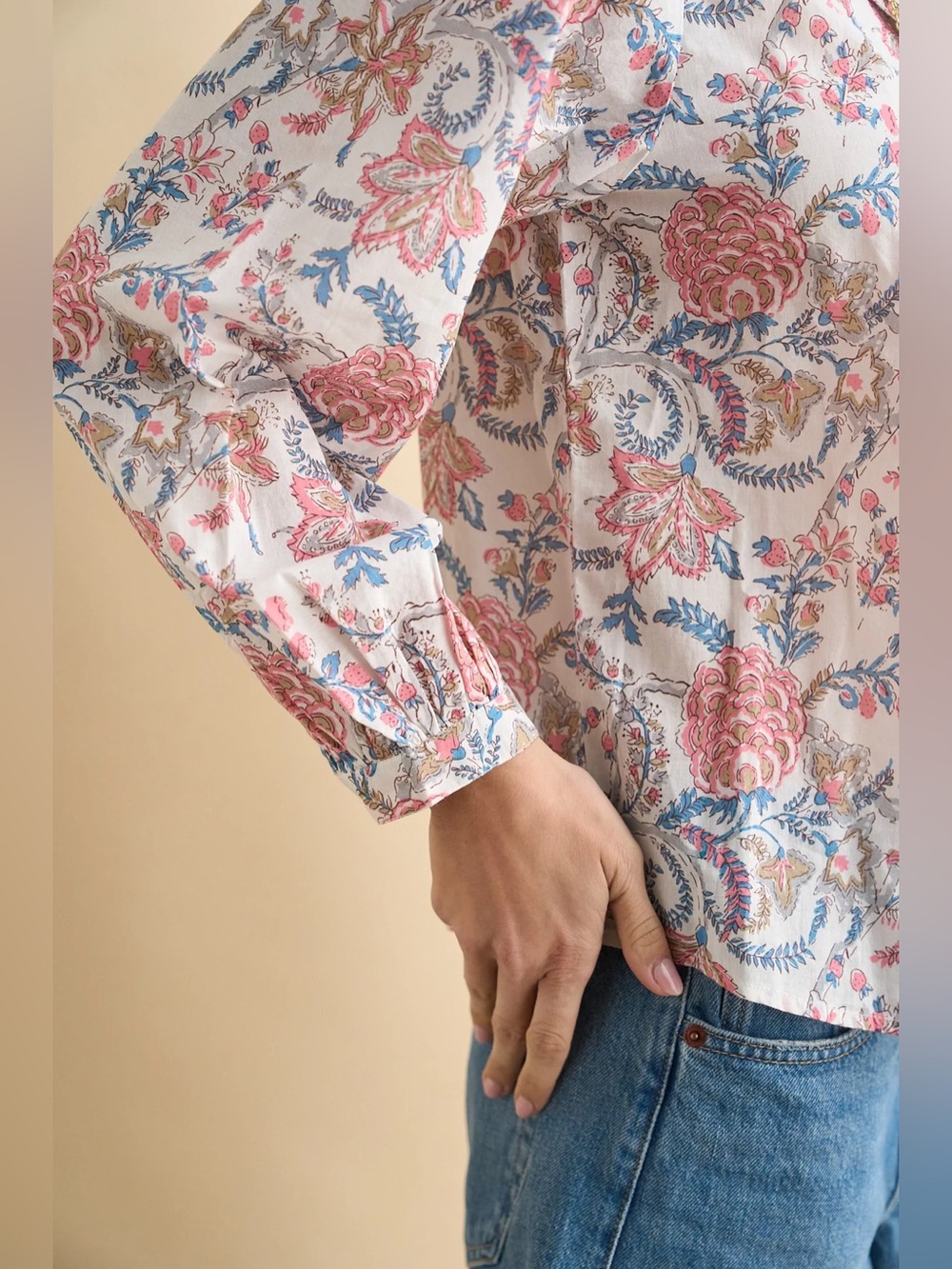 Sonmer Valentina Blouse Pink Light - Picture 3 of 4